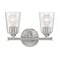 Nuvo Fixture, Vanity, 2-Light, Incandescent, 60W, 120V, A19, Medium Base, Style: Transitional 60/7182 - alternate 3